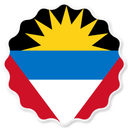 Antigua And Barbuda Badge Seal