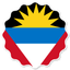 Antigua And Barbuda Badge Seal