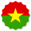 Burkina Faso Badge Seal
