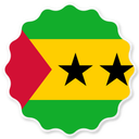 São Tomé and Príncipe Badge Seal
