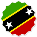 Saint Kitts And Nevis Badge Seal