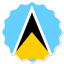 Saint Lucia Badge Seal