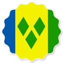 Saint Vincent And The Grenadines Badge Seal