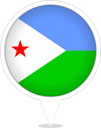 Djibouti Bubble Marker
