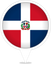 Dominican Republic Bubble Marker