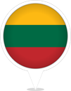 Lithuania Bubble Marker