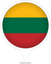 Lithuania Bubble Marker