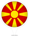 North Macedonia Bubble Marker