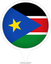 South Sudan Bubble Marker