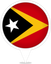 Timor Leste Bubble Marker