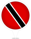 Trinidad And Tobago Bubble Marker