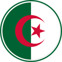 Algeria Circle Badge
