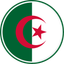 Algeria Circle Badge