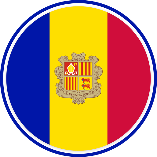 Andorra Circle Badge