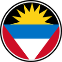 Antigua And Barbuda Circle Badge