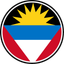 Antigua And Barbuda Circle Badge