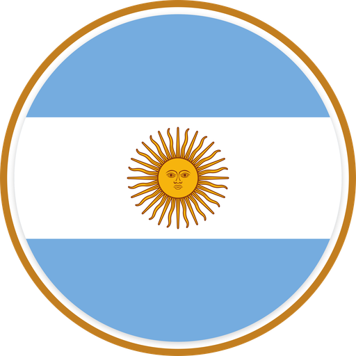 Argentina Circle Badge