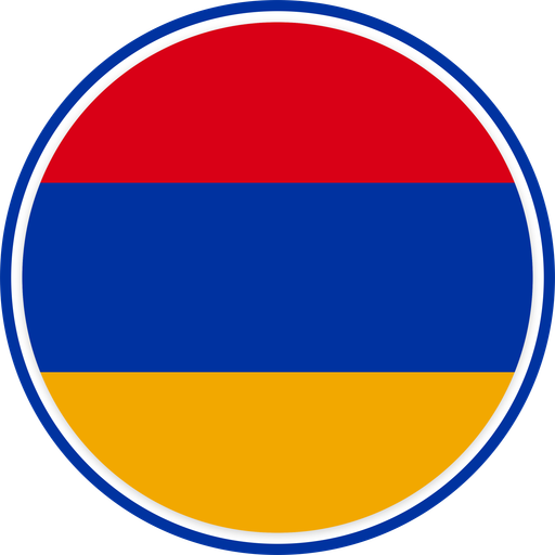 Armenia Circle Badge