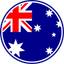 Australia Circle Badge