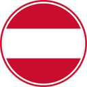 Austria Circle Badge