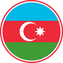 Azerbaijan Circle Badge