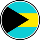 Bahamas Circle Badge