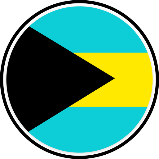 Bahamas Circle Badge
