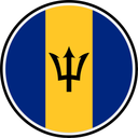 Barbados Circle Badge