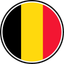 Belgium Circle Badge