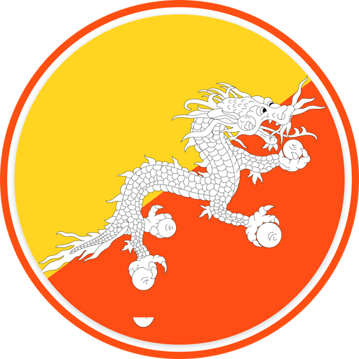 Bhutan Circle Badge