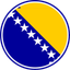 Bosnia And Herzegovina Circle Badge