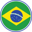Brazil Circle Badge
