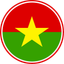 Burkina Faso Circle Badge