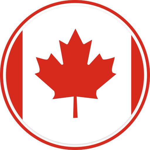 Canada Circle Badge