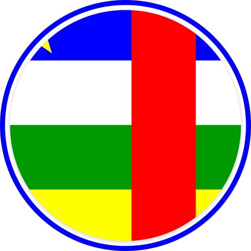 Central African Republic Circle Badge