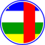 Central African Republic Circle Badge