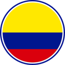 Colombia Circle Badge