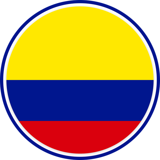 Colombia Circle Badge