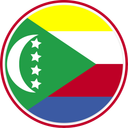 Comoros Circle Badge