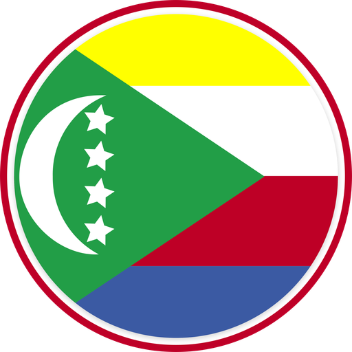 Comoros Circle Badge