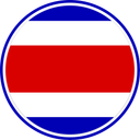 Costa Rica Circle Badge