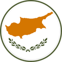 Cyprus Circle Badge