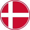 Denmark Circle Badge