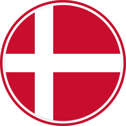 Denmark Circle Badge