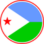 Djibouti Circle Badge