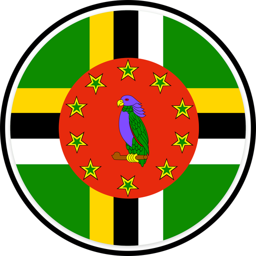 Dominica Circle Badge