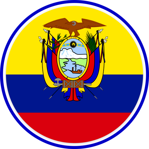 Ecuador Circle Badge