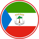 Equatorial Guinea Circle Badge