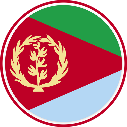 Eritrea Circle Badge