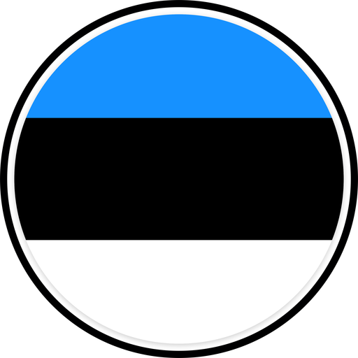 Estonia Circle Badge